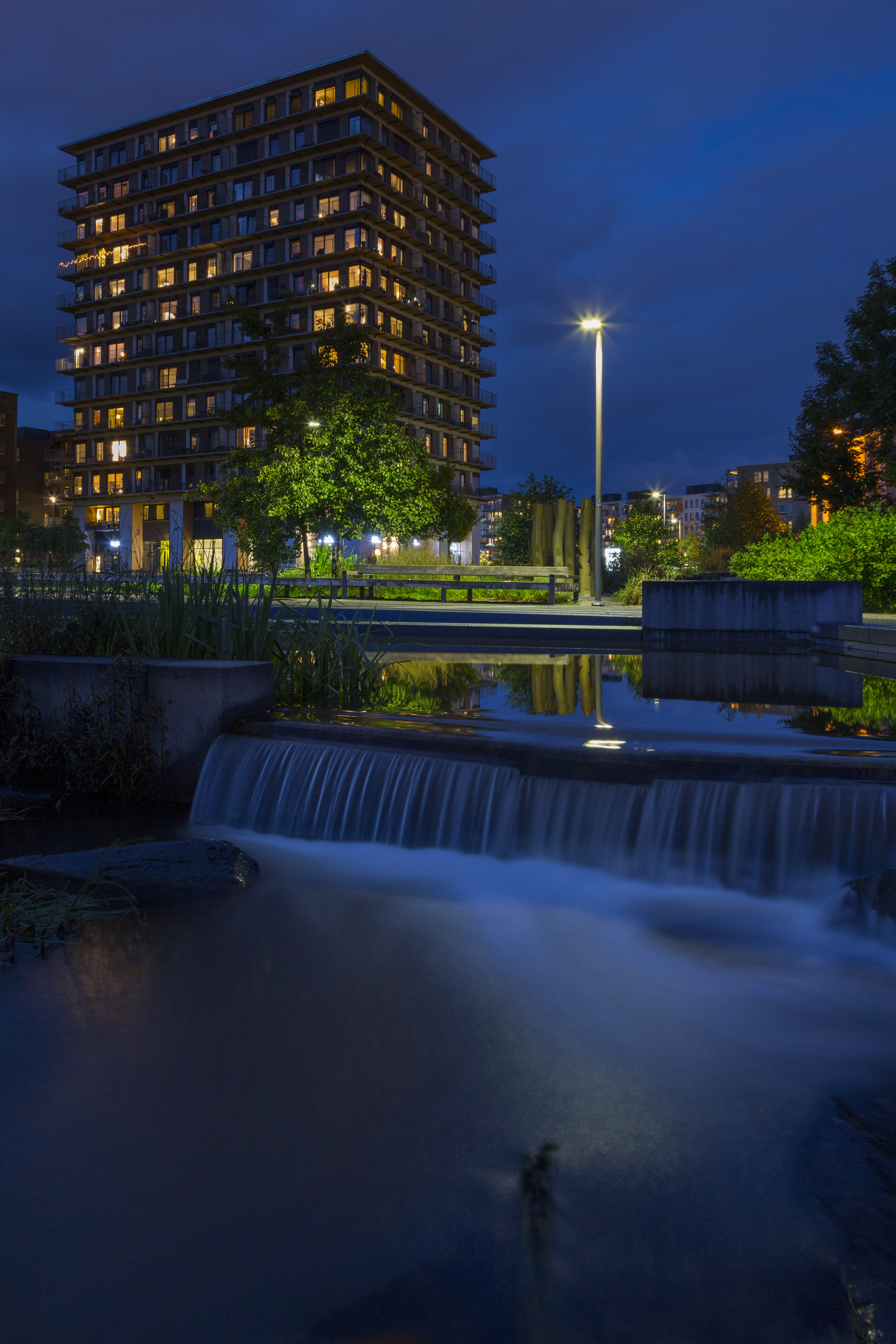 Oslo, Ensjøbyen - park- og områdebelysning - 20170913-246.jpg